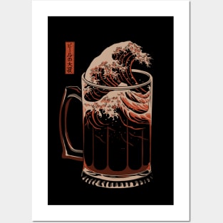 The Great Wave of Beer Posters and Art